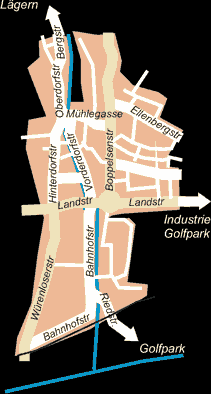 Dorfkarte Otelfingen